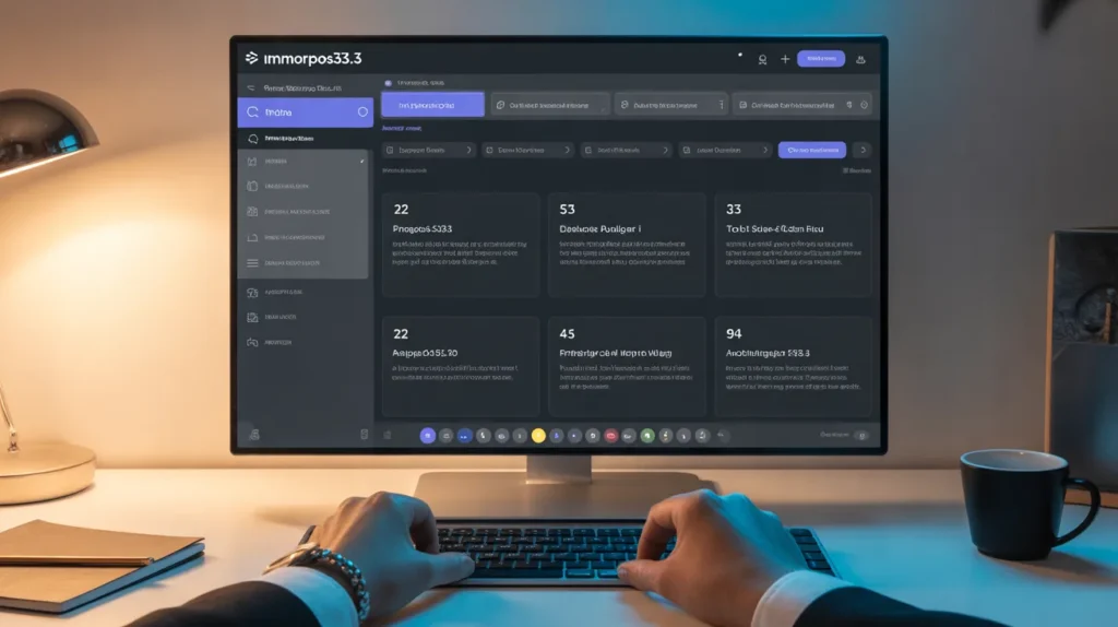 how to use immorpos35.3 software